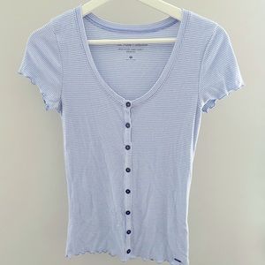 Hollister “Must Haves Collection” Button Tee